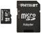 Миниатюра Patriot LX Series MicroSDXC 64GB UHS-I Class10 + SD adapter PSF64GMCSDXC10, фото 1