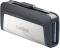 Миниатюра SanDisk Ultra Dual 128GB USB 3.1 + Type-C SDDDC2-128G-G46, фото 1