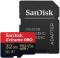 Миниатюра SanDisk Extreme Pro microSDHC 32GB V30 A1 UHS-I U3 + Adapter SDSQXCG-032G-GN6MA, фото 1