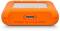 Миниатюра LaCie Rugged Mini 1TB Silver-Orange USB 3.0 LAC301558, фото 3