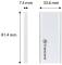 Миниатюра Transcend SSD ESD240C 480GB TLC Silver USB 3.1 TS480GESD240C, фото 3