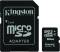 Миниатюра Kingston MicroSDHC 8GB Class4 + adapter SDC4/8GB, фото 1