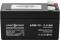 Миниатюра LogicPower AGM LPM 12 - 1,3 AH 4131, фото 2