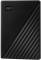 Миниатюра Western Digital My Passport 1TB Black USB 3.2 Gen1 WDBYVG0010BBK-WESN, фото 1