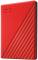 Миниатюра Western Digital My Passport 2TB Red USB 3.2 Gen1 WDBYVG0020BRD-WESN, фото 2