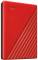 Миниатюра Western Digital My Passport 2TB Red USB 3.2 Gen1 WDBYVG0020BRD-WESN, фото 3