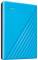 Миниатюра Western Digital My Passport 2TB Blue USB 3.2 Gen1 WDBYVG0020BBL-WESN, фото 3