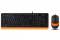 Миниатюра A4Tech Fstyler F1010 USB Black/Orange F1010-BO, фото 1