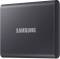 Миниатюра Samsung Portable SSD T7 2TB Titan Grey USB 3.2 + USB Type-C MU-PC2T0T/WW, фото 2