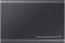 Миниатюра Samsung Portable SSD T7 2TB Titan Grey USB 3.2 + USB Type-C MU-PC2T0T/WW, фото 6