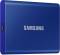 Миниатюра Samsung Portable SSD T7 2TB Indigo Blue USB 3.2 + USB Type-C MU-PC2T0H/WW, фото 1