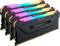 Миниатюра Corsair Vengeance RGB PRO Black DDR4 32GB (4x16GB) 3200NHz CL16 Kit CMW32GX4M4Z3200C16, фото 1