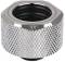 Миниатюра Thermaltake Фитинг для СВО ThermalTake Pacific C-Pro G1/4 PETG 16mm OD Compression - Chrome/DIY LCS (CL-W213-CU00SL-A), фото 1
