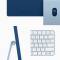 Миниатюра Apple iMac 24 M1 16/256 Blue (Z12W000NR) 2021, фото 4