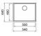 Миниатюра ELLECI Q 105 under top cemento 48, фото 2