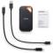 Миниатюра SanDisk Extreme PRO Portable SSD V2 E81 4TB Black NVMe USB 3.2 Gen2 x2 Type-C SDSSDE81-4T00-G25, фото 3
