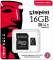 Миниатюра Kingston Industrial microSDHC 16GB + SD Adapter SDCIT2/16GB, фото 1