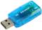 Миниатюра Dynamode USB Sound card 5.1ch 3D RTL Blue 50471, фото 1