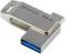 Миниатюра Goodram ODA3 64GB Metal Silver USB 3.2 Type-C ODA3-0640S0R11, фото 1