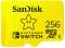 Миниатюра SanDisk microSDXC 256GB for Nintendo Switch SDSQXAO-256G-GNCZN, фото 2