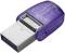 Миниатюра Kingston DataTraveler microDuo 3C 256GB Violet USB 3.2 Type-C DTDUO3CG3/256GB, фото 2