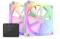 Миниатюра NZXT F140 RGB Twin Pack White RF-R14DF-W1, фото 1
