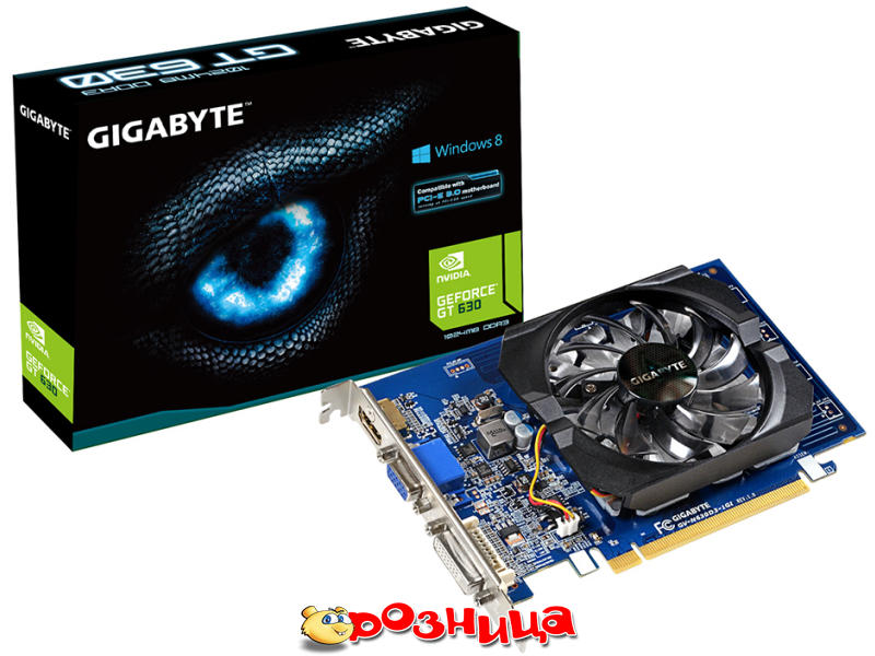 Gigabyte GeForce GT630 1GB GV N630D3 1GI