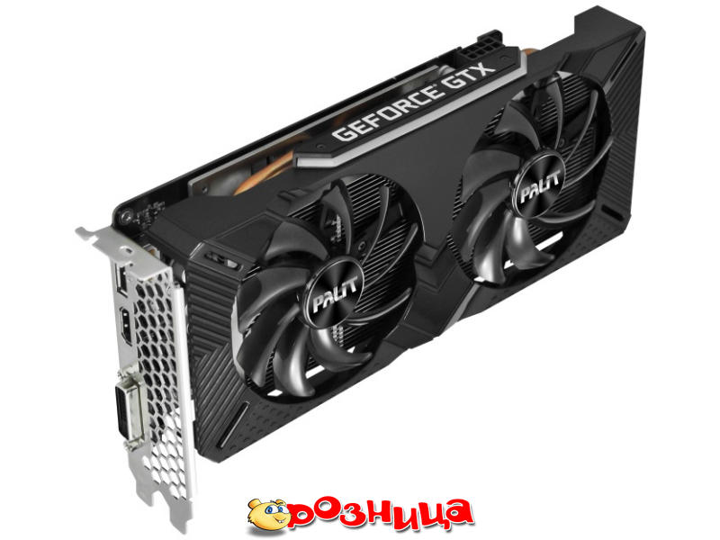 Palit geforce gtx 1660 dual 6gb gddr5 ne51660018j9 1161a обзор